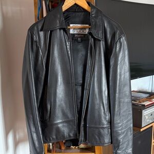 Wilsons Leather Classic Black Jacket